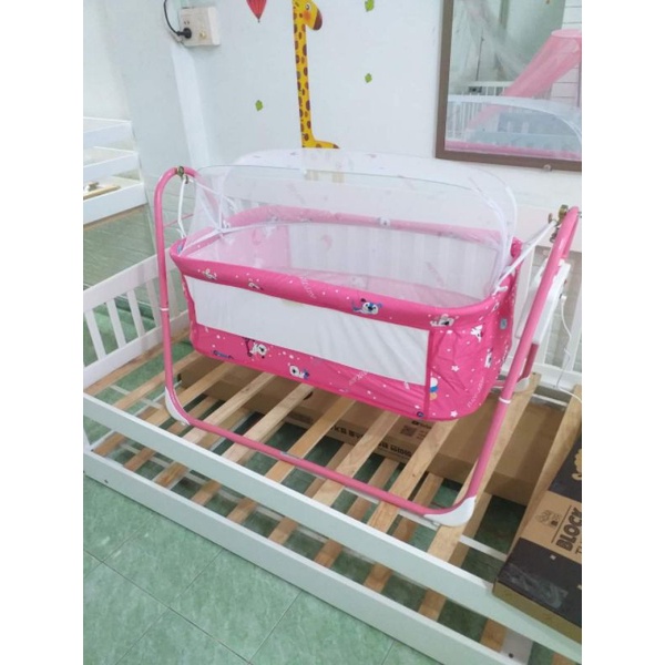 Nôi điện cho bé sơ sinh, chịu lực 18kg,nôi rung lắc nhẹ nhàng