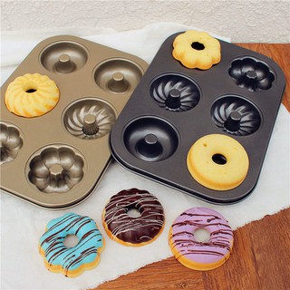 [Khuôn Inox chống dính] Khuôn làm bánh DONUT