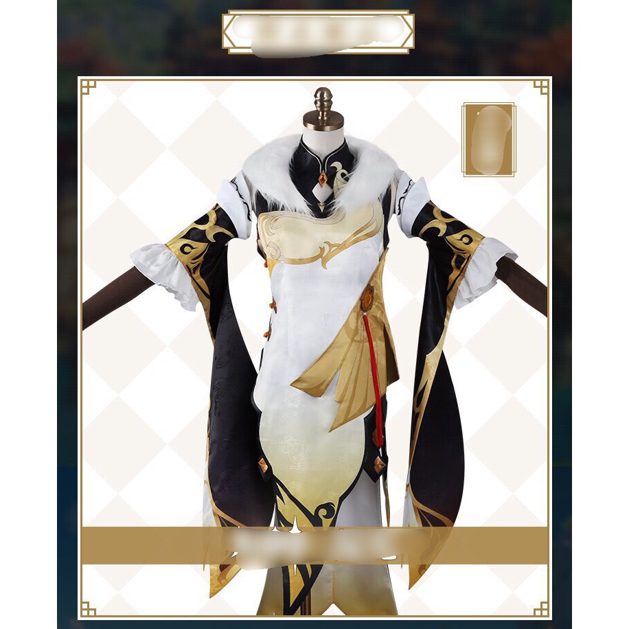 Set cosplay Ningguang Genshin Impact | WebRaoVat - webraovat.net.vn