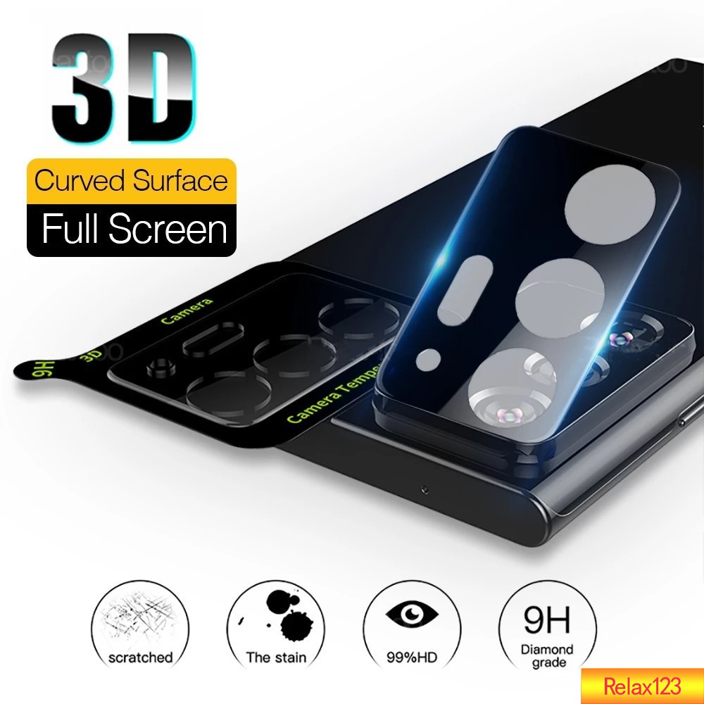 Miếng kính cường lực 3D bảo vệ camera cho điện thoại Oppo Reno6 Reno 6 Pro 4g 5g