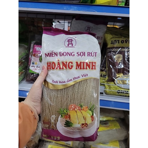 MIẾN DONG SỢI RÚT HOÀNG MINH 500G.