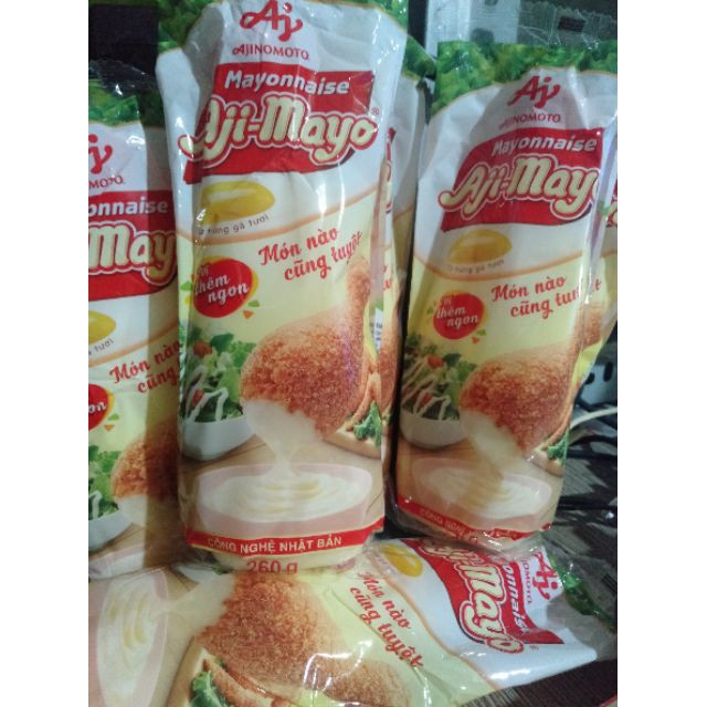 chai Sốt lớn mayonnaise AJi- mayo [260g]