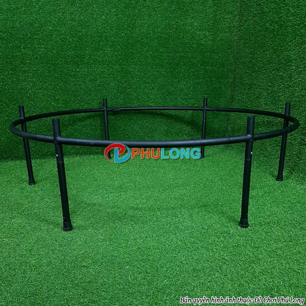 Bạt nhún, nhà nhún lò xo trampoline đường kính 140cm mã sản phẩm PL1902-140A