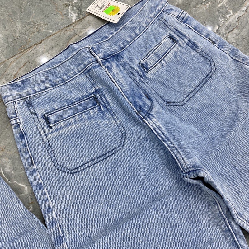 [Mã FAMAYWA giảm 10K đơn 50K] Quần bò suông 2 túi trước hót trend | BigBuy360 - bigbuy360.vn