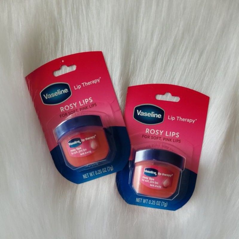 [HÀNG CHUẨN] Sáp Dưỡng Môi Vaseline Rosy Lips 7g