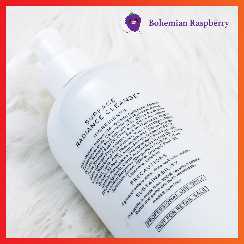 Medik8 Surface Radiant Cleanser - Sữa rửa mặt dạng gel