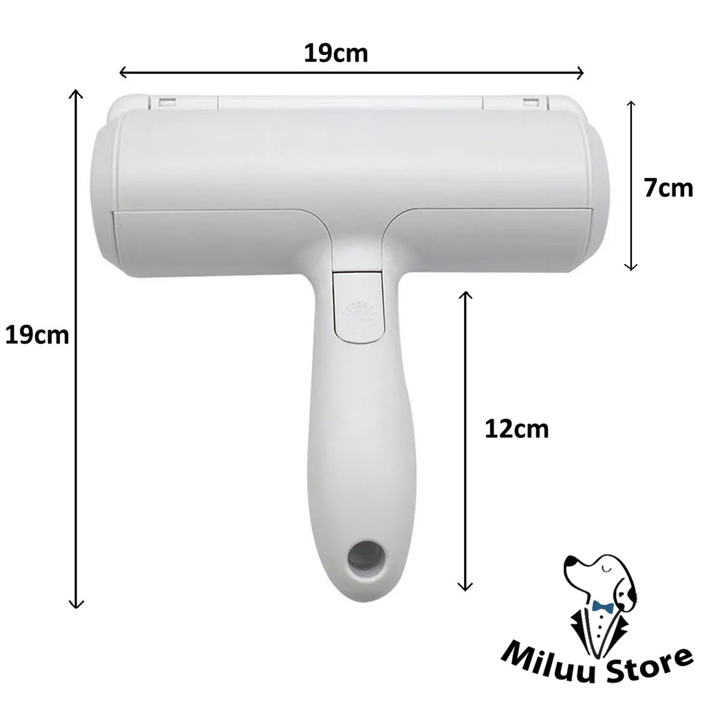 Cây lăn lông chó mèo - cây lăn chống tĩnh điện hút lông thú cưng làm sạch giường ngủ, chăn đệm, sofa