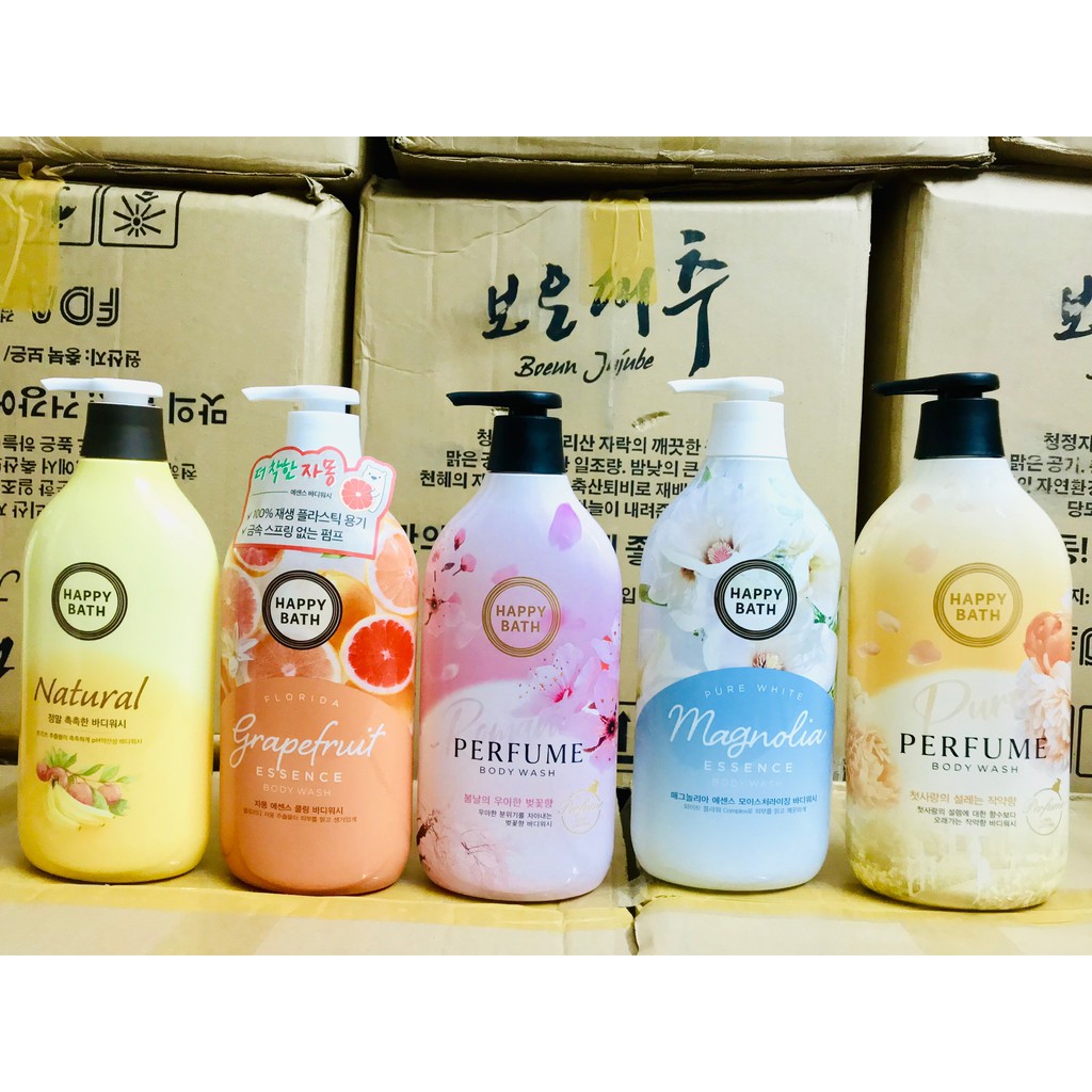 Sữa tắm Cao cấp Happy Bath Hàn Quốc 900ml | BigBuy360 - bigbuy360.vn