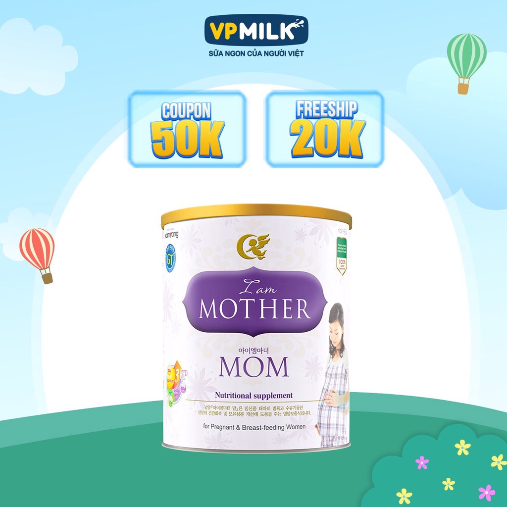 Sữa bột Namyang I Am Mother Mom 400g (mẹ mang thai và cho con bú)