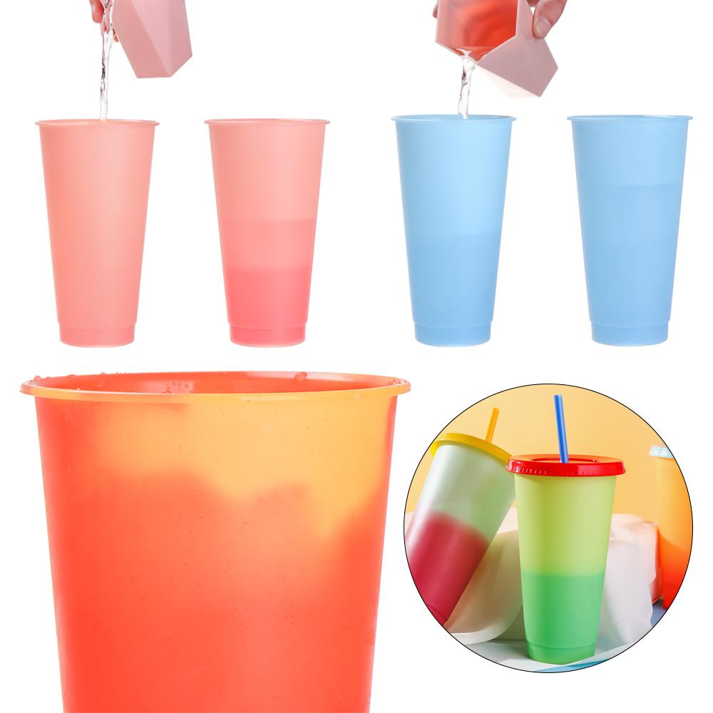 Cốc Nhựa Đổi Màu Theo Nhiệt Độ KENT1 Thời Trang
