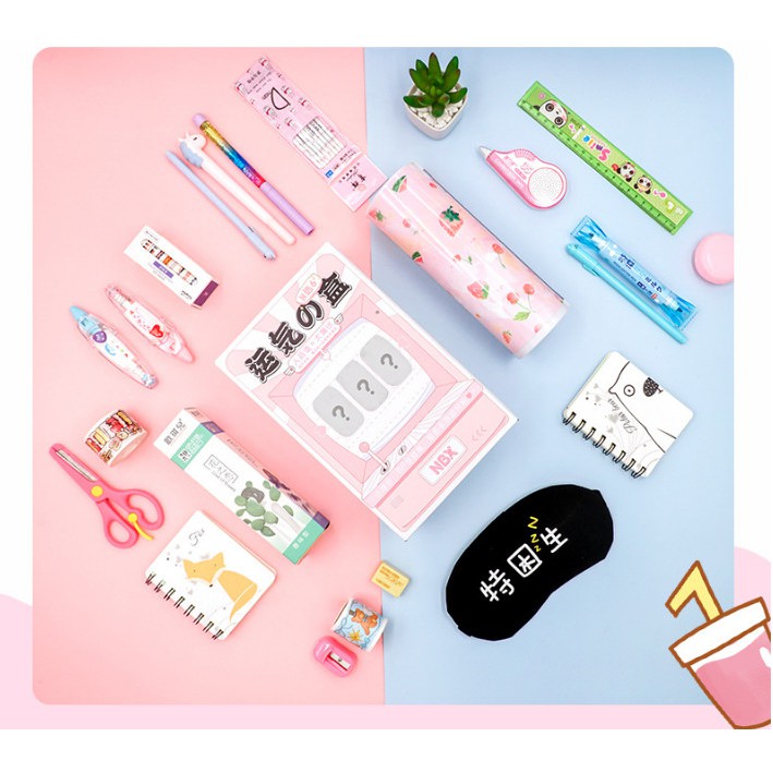 Hộp quà may mắn Luckybox (Combo đồ dùng học tập) | BigBuy360 - bigbuy360.vn