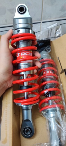 Phuộc RCB gắn xe Sirius Taurus Max Cub