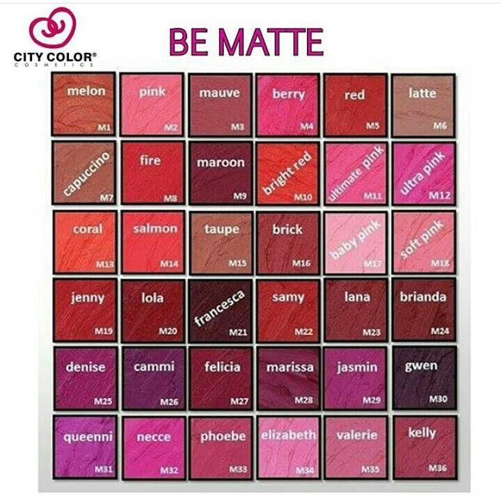 Son City Color Be Matte Lipstick