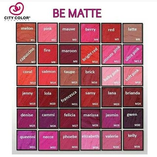 Son City Color Be Matte Lipstick