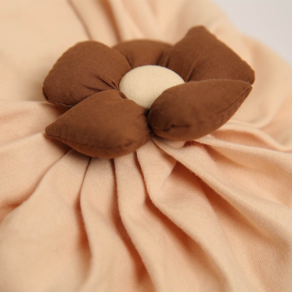 1 Chiếc Băng Đô Đội Đầu Bằng Vải Cotton Hình Hoa Dễ Thương Cho Bé 0-4 Tuổi