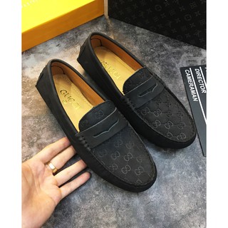 Giày lười vân da siêu cấp Gucci [ hot trend ]