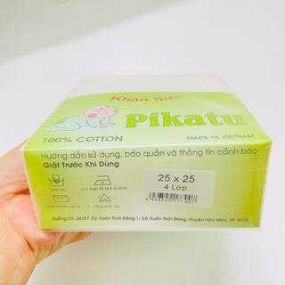 [Chính hãng] Khăn sữa 4 lớp xuất Nhật PIKATU
