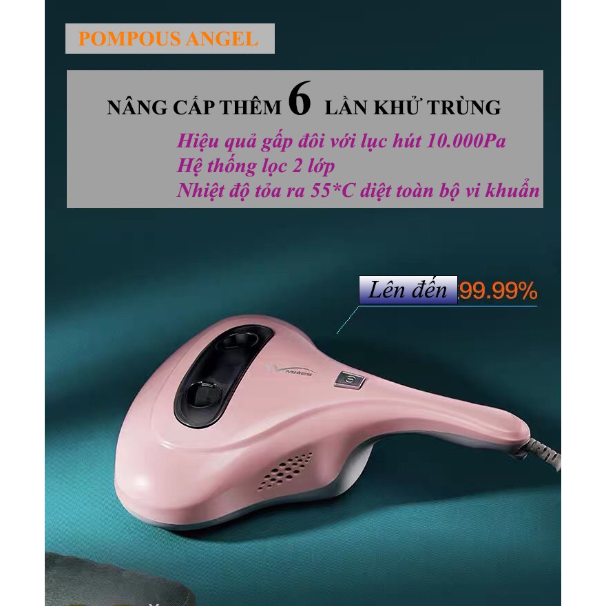 [Hàng chuẩn] Máy hút bụi Sofa chăn đệm SONGZHI chính hãng , có UV diệt khuẩn 99% , bảo hành 12 tháng chính hãng | BigBuy360 - bigbuy360.vn