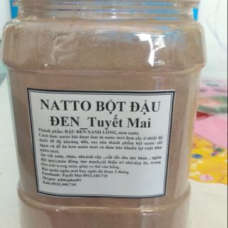 NATTO BỘT ĐẬU ĐEN TM