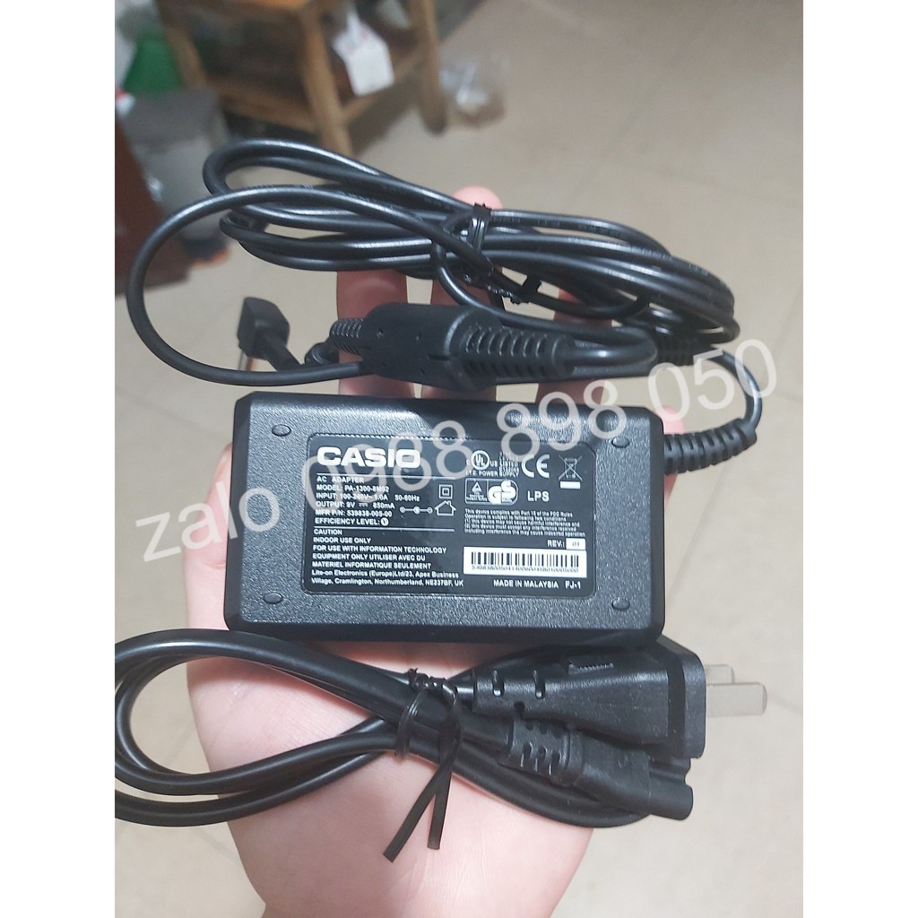 Adapter đàn Organ casio 9V 850mA