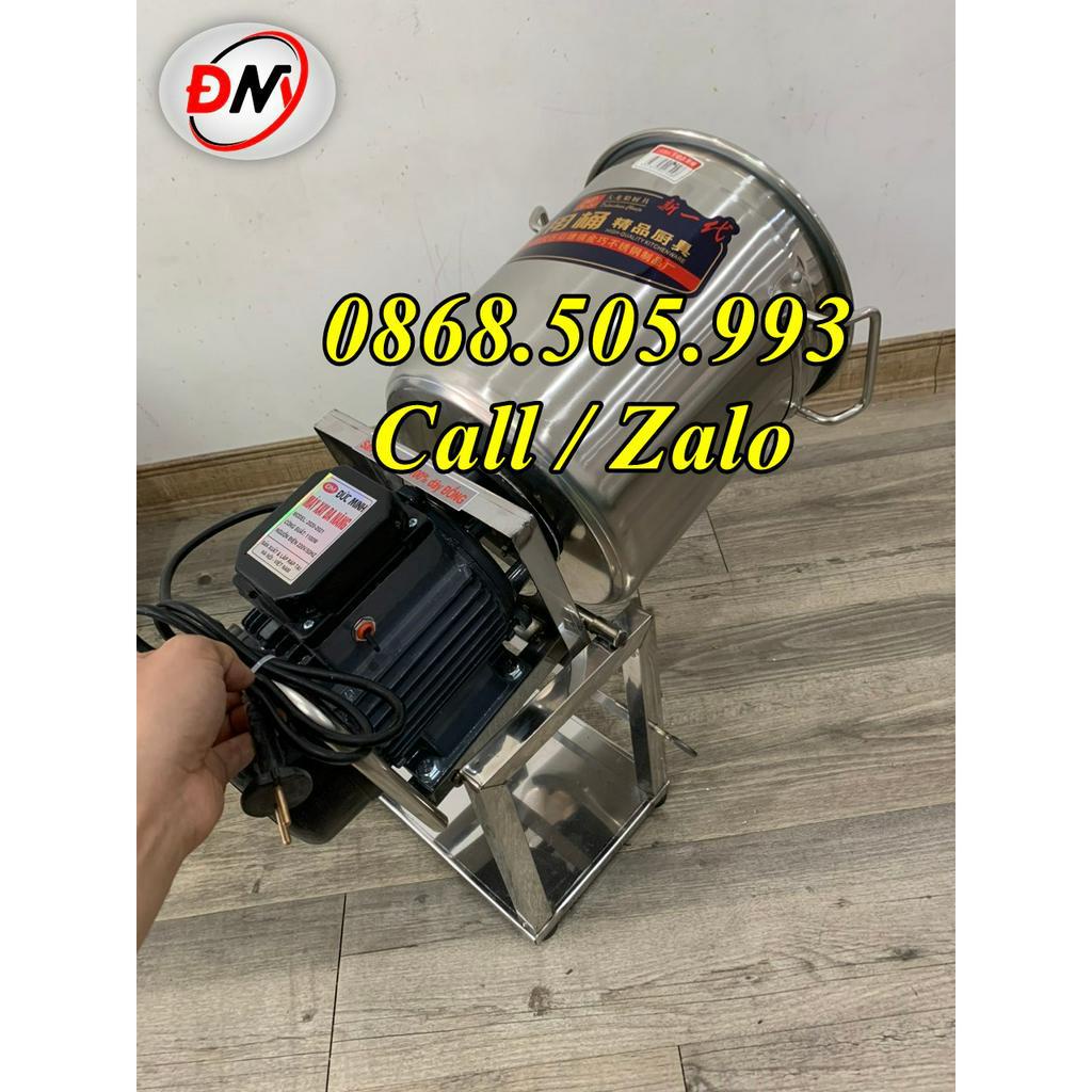 Máy xay rau má, làm sa tế, xay các loại rau củ, đánh chà bông , đường kính nồi 25cm, mô tơ công suất 1100w, nồi cao 25cm