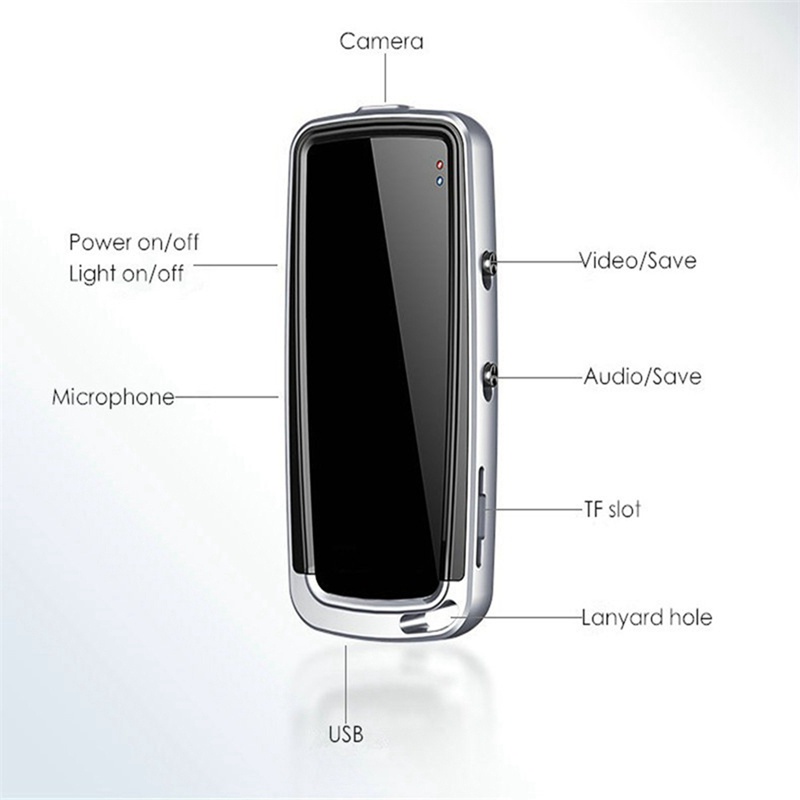 Máy quay Mini Móc khóa máy ảnh 480P, Máy ghi hình kỹ thuật số Mini DV DVR, Thích hợp cho các bài giảng , hội thảo , hội họp