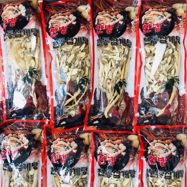 Gói Gia Vị Sâm Hầm Gà Hàn Quốc 100g Hàng Chuẩn