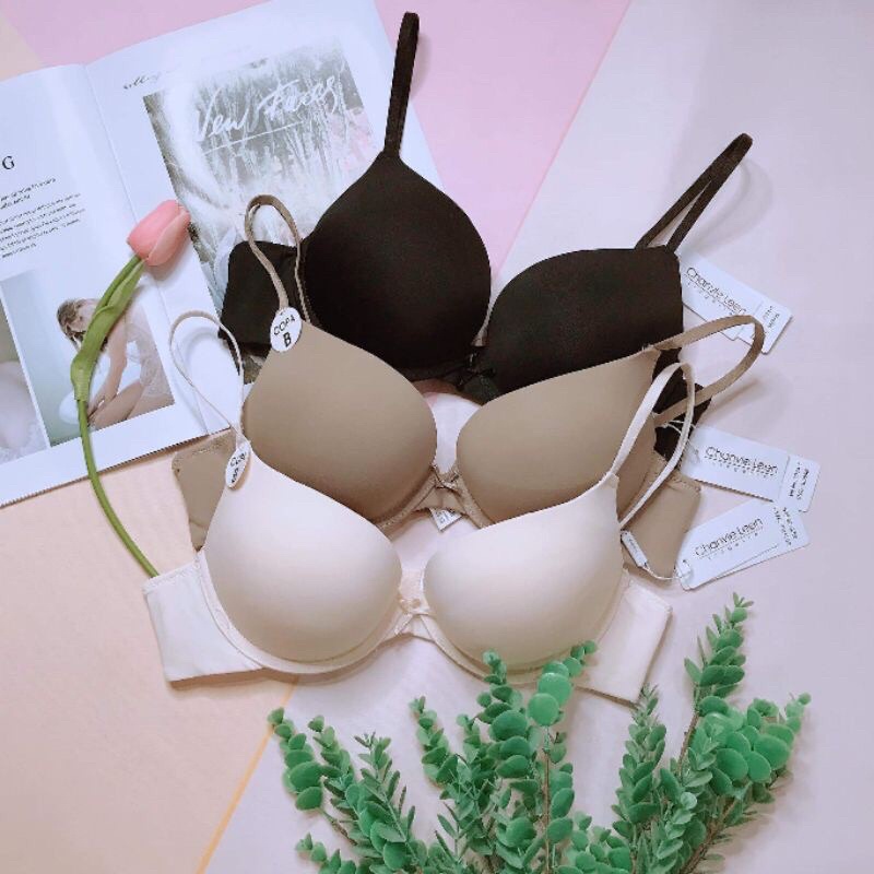 có video Shop tự quay ạ Áo Ngực USA Chanvie Leen Độn Dày Kép L - Siêu Nâng - Tạo Khe Vip