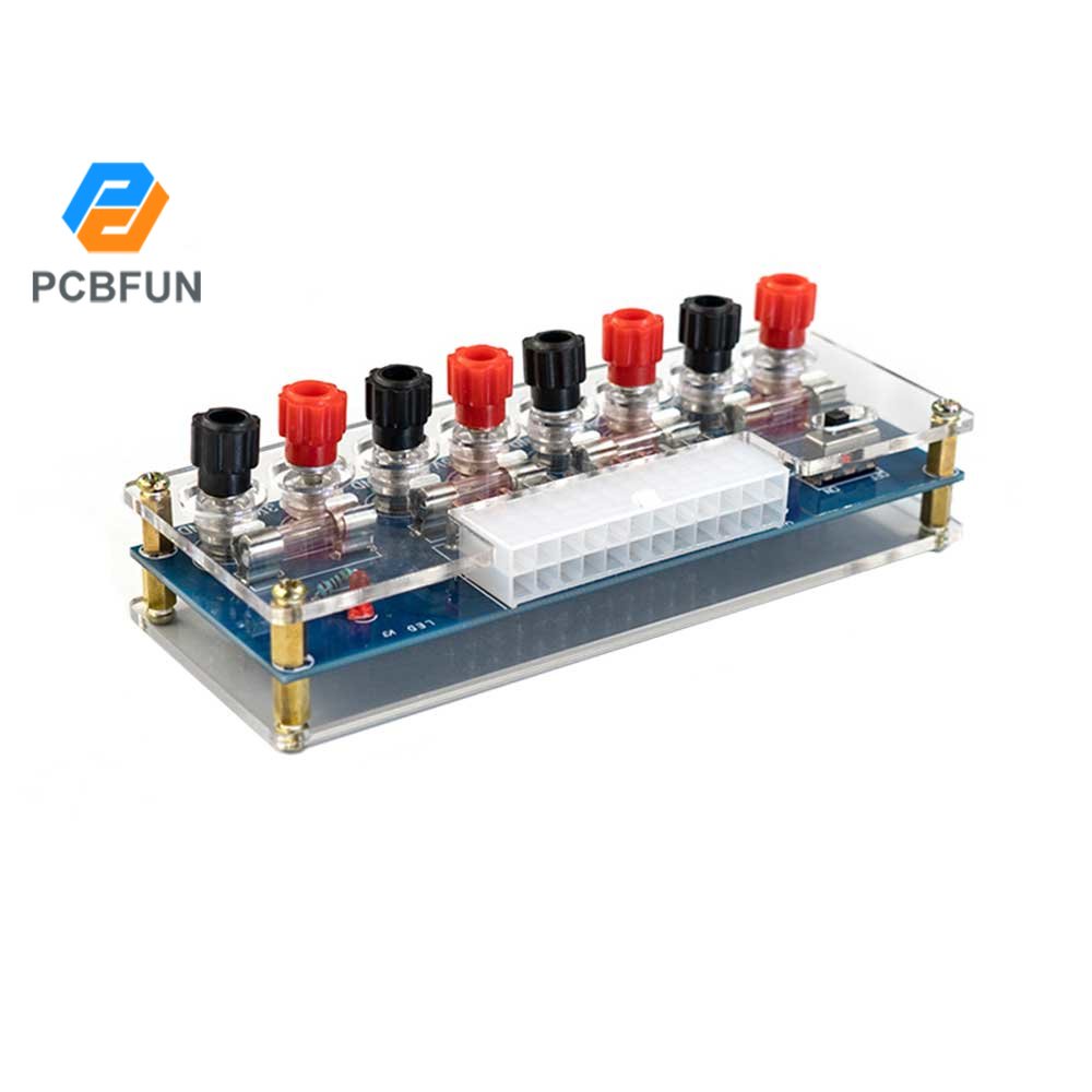 Máy tính để bàn Power ATX Transfer Board 24p Power Supply Test Module XH-M229 W / Case