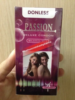 Bao cao su Passion Deluxe Condom ( Hộp 10 chiếc )
