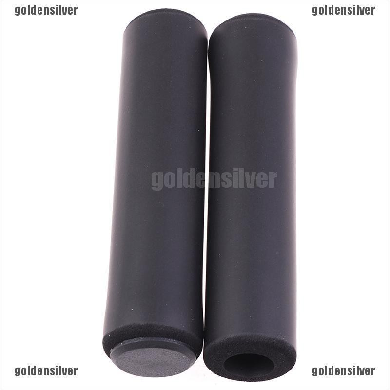 Bộ 2 Vỏ Bọc Tay Lái Xe Đạp Bằng Silicon Mềm Chống Trượt