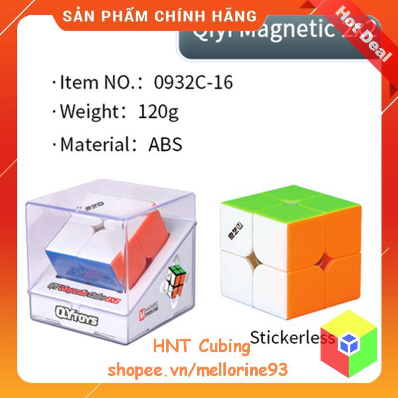 Rubik QiYi MS 2x2 - Khối Lập Phương 2 Tầng (Có Sẵn Nam Châm)