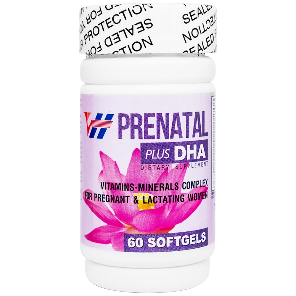 Viên uống bổ sung DHA, Vitamin và khoáng chất cho phụ nữ có thai và đang cho con bú - Prenatal Plus DHA