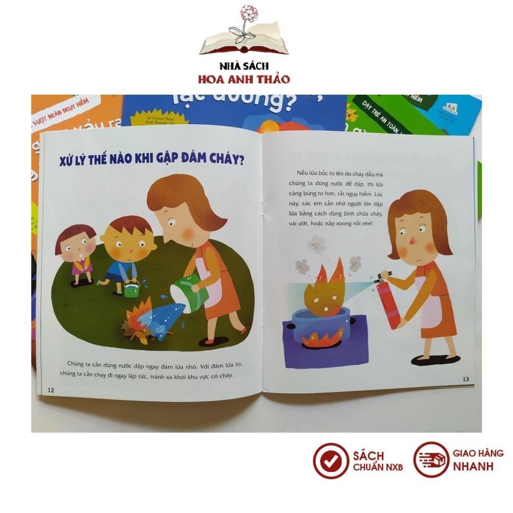 Sách - Dạy trẻ an toàn, vượt ngàn nguy hiểm (bộ 5 cuốn)