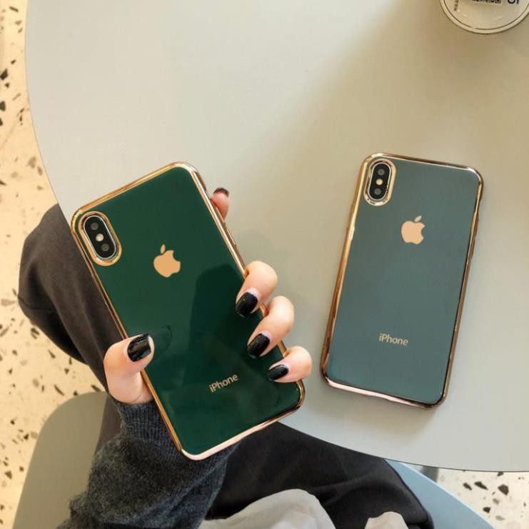 Ốp lưng iphone Logo Trái Tim Viền Mạ Vàng 6 6plus 6s 6plus 6 7plus  8 8plus x xs xs max 11 11 pro 11 promax tphcm