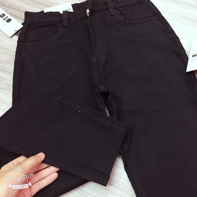 Quần jean nữ đen siêu hot ( ảnh thật) | BigBuy360 - bigbuy360.vn