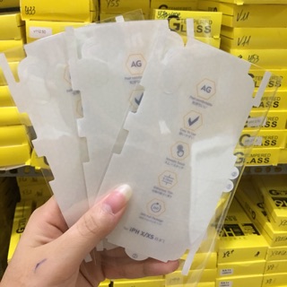 Dán PPF nhám AG chống bám vân tay Iphone X/XS full viền sau