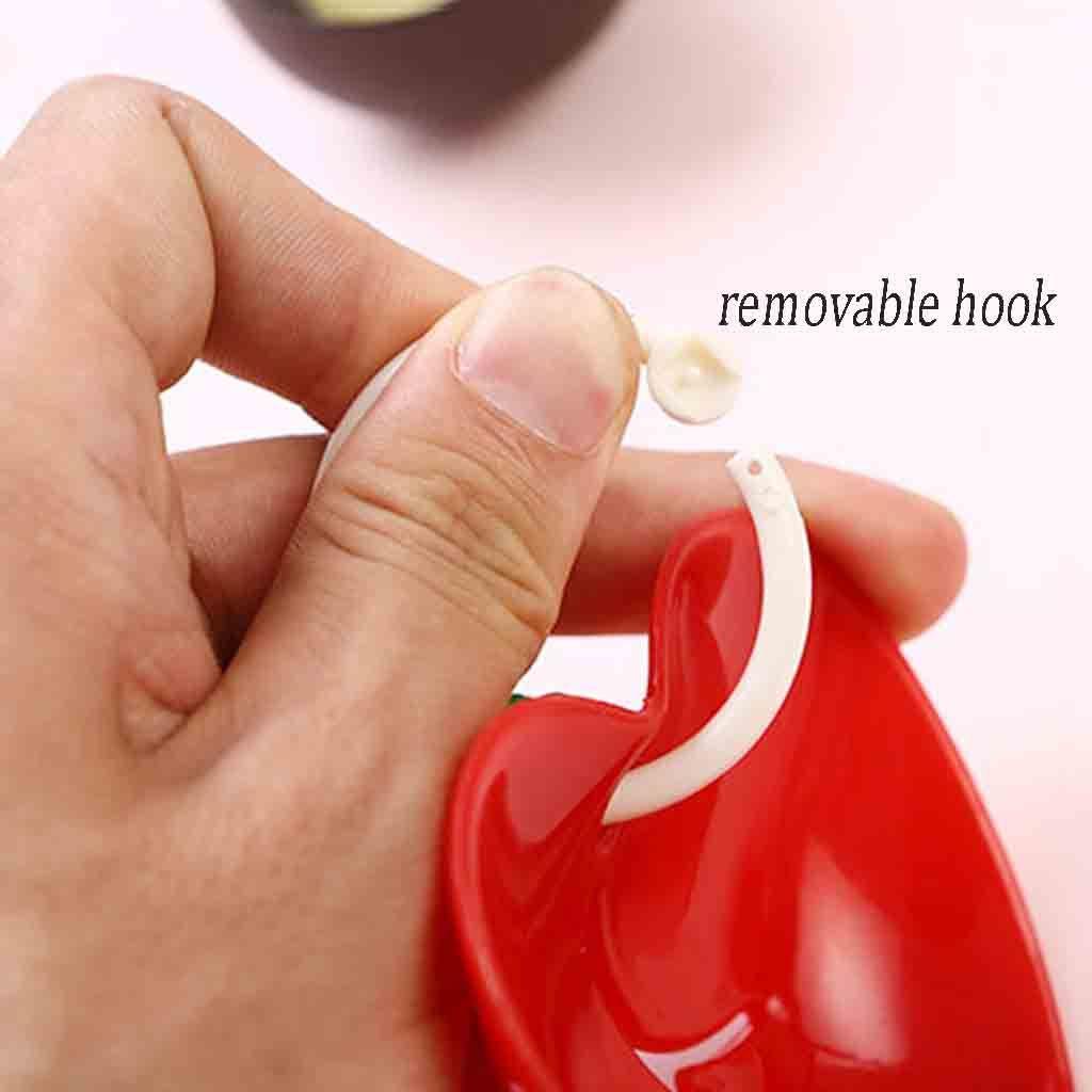 IVORY Set 5 Muỗng Đo Lường Màu Trắng Trứng DIY Đa Năng Kiểu Dáng Dễ Thương