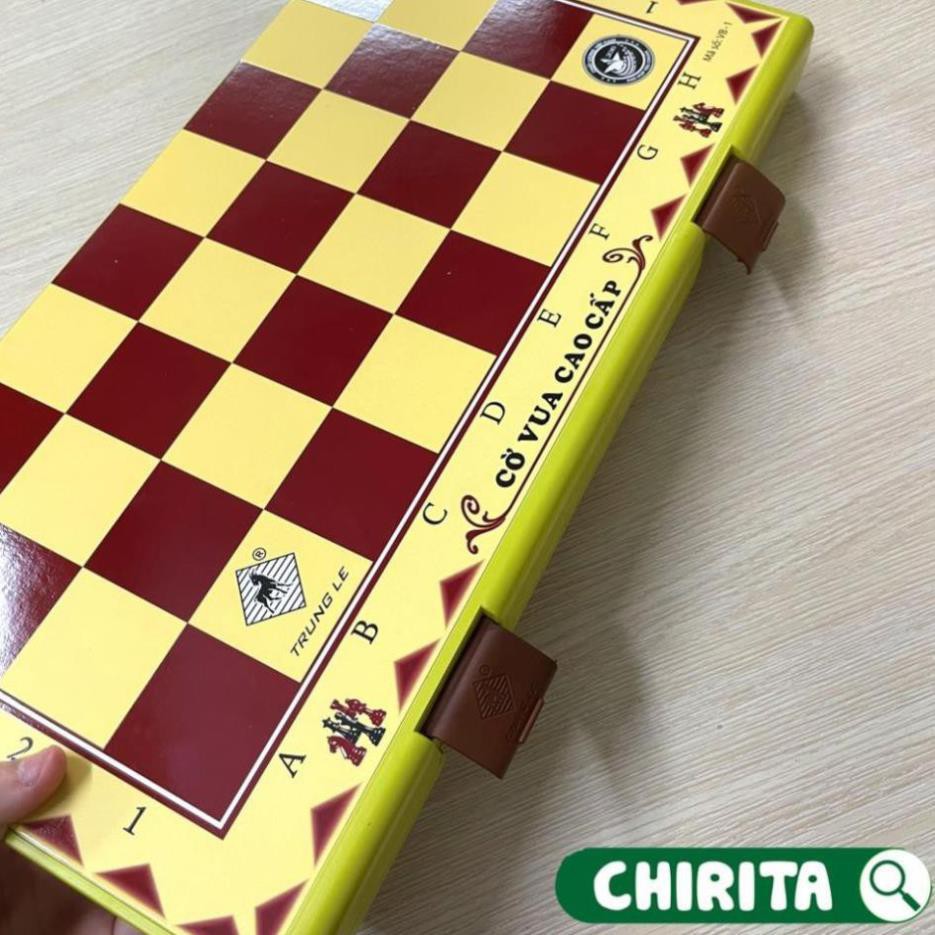 Bộ Cờ Vua LOẠI LỚN Trung Lê - Bàn Cờ Nhựa Cao Cấp, Boardgame - Đồ Chơi Trẻ Em CHIRITA