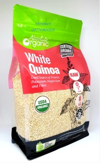 Hạt Diêm Mạch Trắng (White Quinoa) Absolute organic 1Kg