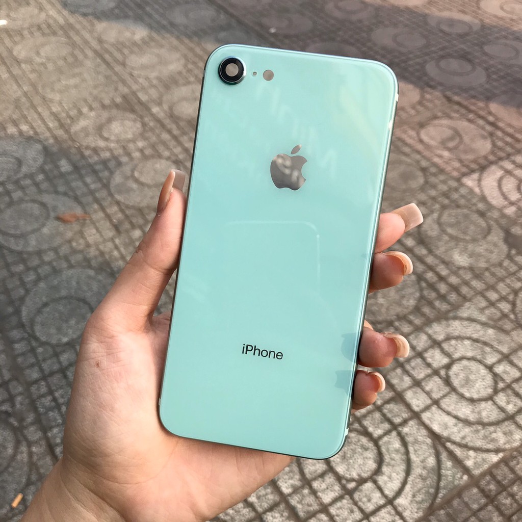 Vỏ độ iPhone 7 lên 8, 7 Plus lên 8 Plus màu iPhone 11 Xanh Mint