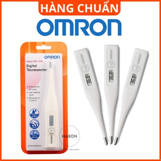 Nhiệt Kế Điện Tử Omron MC246 Đầu Mềm Đo Đa Vị Trí Miệng, Nách, Hậu Môn