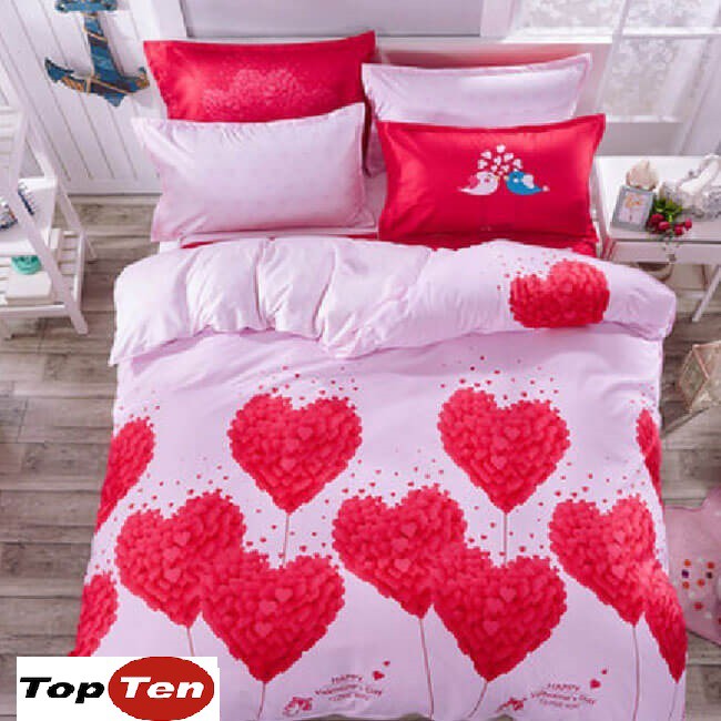 Bộ Drap Cotton Poly Vikona Áo Gối Mát Lạnh Hàn Quốc Tươi Tắn