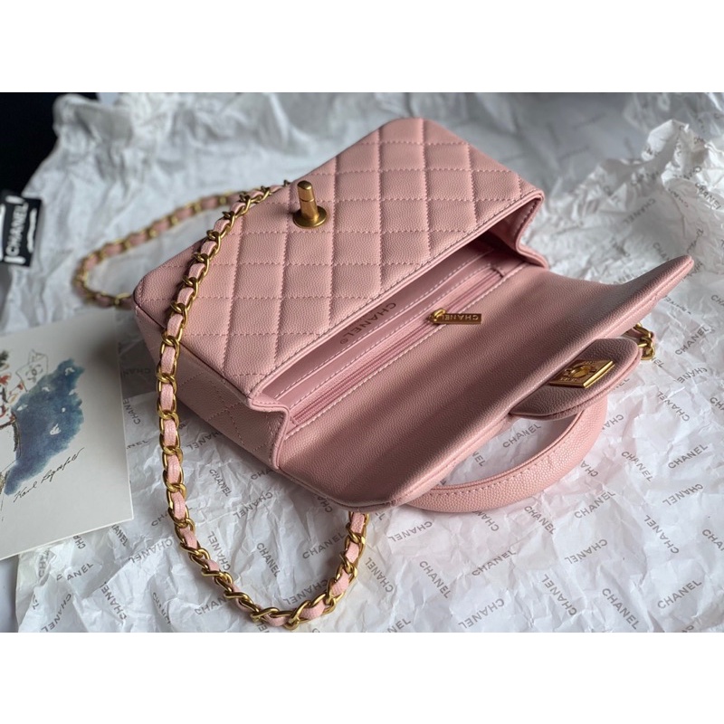 Túi xách nữ chất da thật Sz 20cm Fullbox nam châm bill đầy đủ