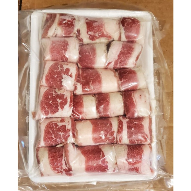 Ba Chỉ Bò Mỹ Cuộn - 500gram