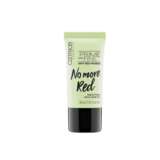 Kem lót Catrice Prime and Fine No More Red 30ml (Vỏ xanh)