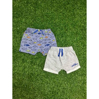 Quần short thun da cá bé trai