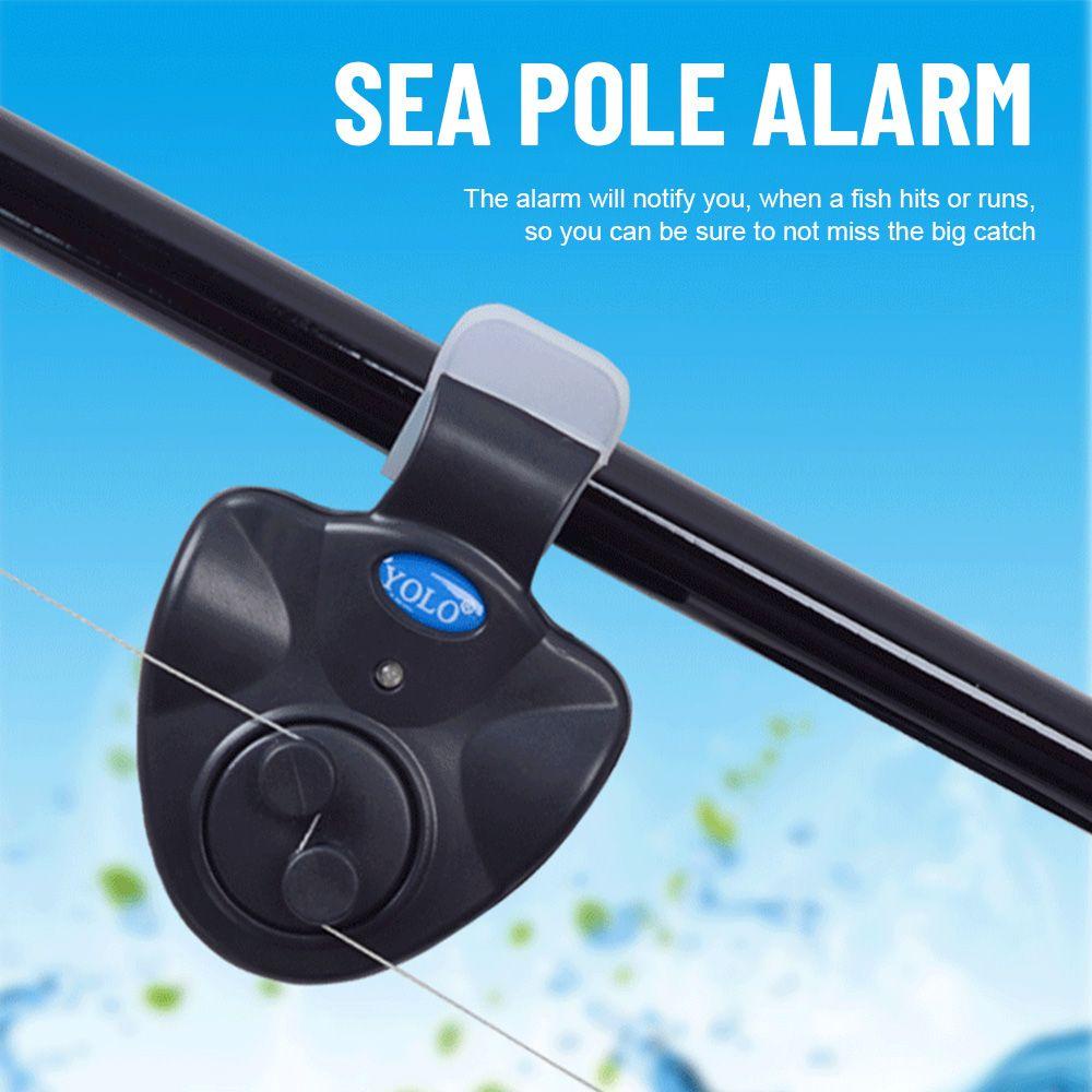 MUVAKO Chuông Báo Cá Cắn Câu Có Đèn LED