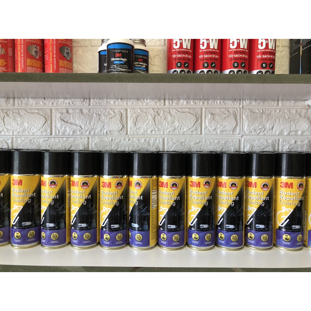 Chai xịt phủ chống chuột xe hơi 3M RODENT REPELLANT COATING