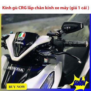 Kính gù CRG lắp chân kính xe máy